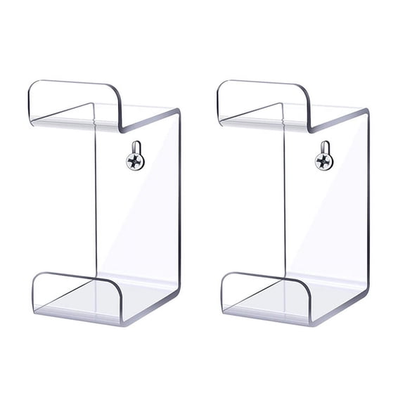 2X Universal Game Controller Holder Wall Mounted Headset Stand Hanger for