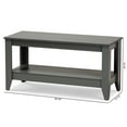 thumbnail image 7 of Bowery Hill Modern and Contemporary Grey Finished Wood Coffee Table, 7 of 7