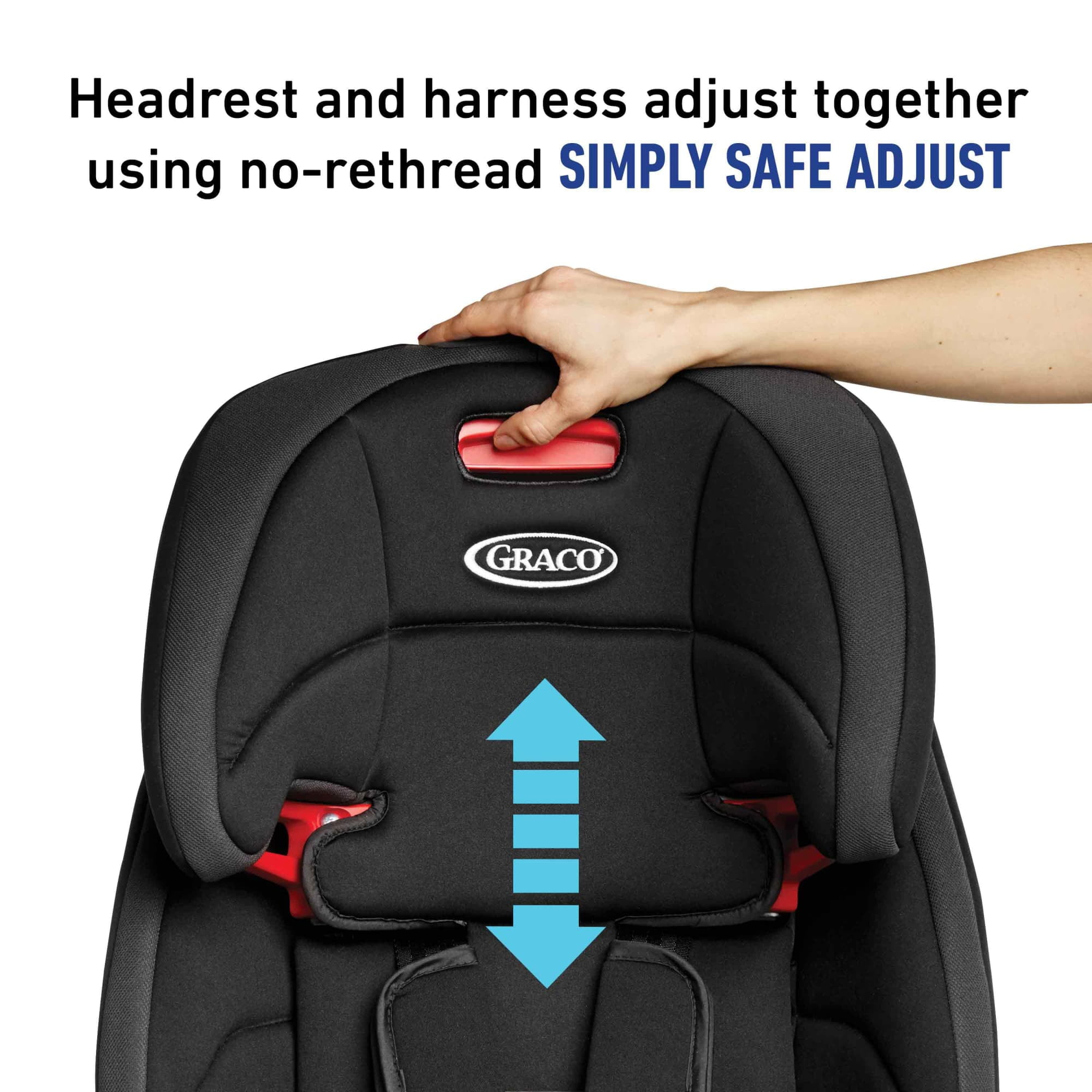 Graco Tranzitions 3-in-1 Harness Booster Car Seat, Marley, Assorted