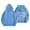 12Sky Blue, variant on Womens hoodies Bow Graphic Long Sleeve Hooded Sweatshirt Cute Pullover Tops Pink S