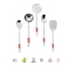 thumbnail image 2 of Juego de cucharas para cocinar y servir Sumeet de acero inoxidable, 5 piezas, 2 of 7
