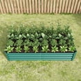 thumbnail image 6 of Bianlte 6×3×1ft Outdoor Metal Raised Garden Bed for Plants,Vegetables,and Flowers,Green, 6 of 7