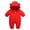 Red, variant on GYRATEDREAM Baby Snowsuit Winter Coat Warm Hoodie Romper Cute Infant Bear Suit Jumpsuit Hooded Jacket for Boys Girls, 12-18M