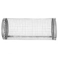 thumbnail image 1 of Rolling Grilling Basket,Open Mesh Stainless Steel Wire Mesh Cylindrical Grilling Basket Suitable For Vegetables French Fries, 1 of 8