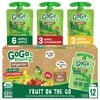 Gogo Squeez Gogo Applesauce Organic Variety, 12/3.2Oz