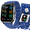 Blue, variant on Smart Watch for Men and Women, 1.85 Inch HD Touchscreen, Bluetooth Calling, Fitness Tracker with 130+ Sports Modes/IP68 /Sleep/Pedometer, Perfect Gift,Black