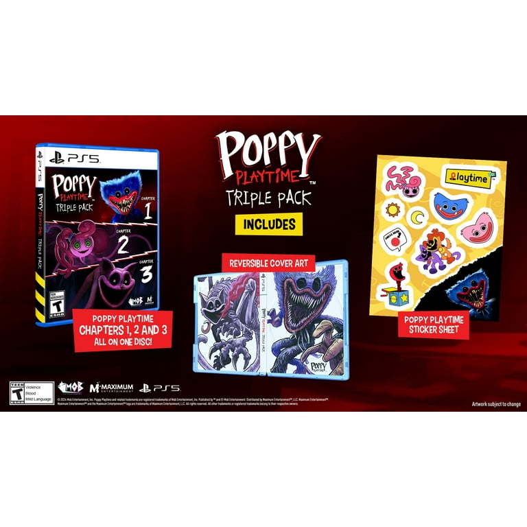 Poppy Playtime Triple Pack, PlayStation 5 - Walmart.com