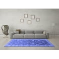 thumbnail image 3 of Ahgly Company Indoor Rectangle Oriental Blue Traditional Area Rugs, 3' x 5', 3 of 4