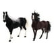 thumbnail image 1 of Modelo de de Animal de Juguete de Caballos 2 Uds, Piel Sintética, Estante de Oficina / Armario / Decoración de Escritorio perfke Juguete de caballo de simulación, 1 of 8