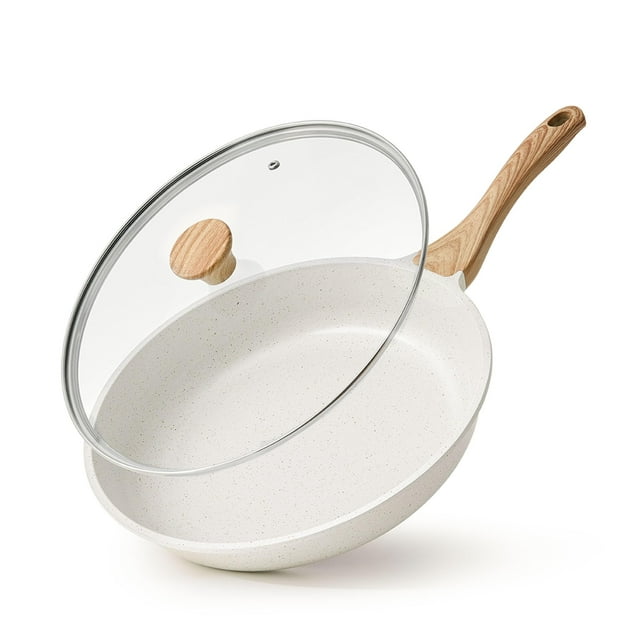 Sartén SENSARTE de cerámica antiadherente de 24 cm con tapa