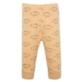 thumbnail image 5 of Hudson Baby Boy Cotton Pants and Leggings, Brown Sage Dinosaurs, 0-3 Months, 5 of 6