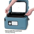 thumbnail image 2 of Presto 8-Qt Nomad Traveling Slow Cooker Blue, 2 of 12