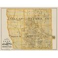 thumbnail image 2 of Andreas 18x15 Gold Ornate Wood Framed with Double Matting Museum Art Print Titled - Clay Minnesota Landowner - Andreas 1874, 2 of 4