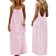 thumbnail image 1 of Una Línea Vestidos de Verano para las Mujeres 2025 sin Mangas Cami Espagueti Correa Vestidos para las Mujeres Vestido de Sol Largo Flujo, 1 of 9