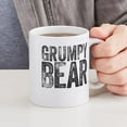 thumbnail image 4 of CafePress - Grumpy Bear Mugs - 11 oz Ceramic Mug - Novelty Coffee Tea Cup, 4 of 4