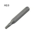 thumbnail image 1 of H4×28mm Small Hex Screwdriver Bits H2 4mm Hex Shank, 1 of 8
