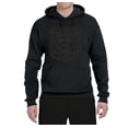 thumbnail image 2 of Burt Macklin Parks and Recreation Pop Unisex Graphic Hoodie Sweatshirt, Black, Small, 2 of 3