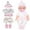 A290 kids toys under 5$, variant on Yannianjz Kids Toys under $5 5Pcs Baby Doll Clothes for 12 Inch Dolls, Baby Doll Fashion Clothes Accessories Outfits for New Born Baby Dolls