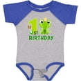 thumbnail image 3 of Inktastic 1st Birthday Prince Frog Boys Baby Bodysuit, 3 of 5