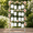 White-69 Inches-Square, variant on Round 63 Inches White Metal Photo Display Frame