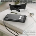 thumbnail image 4 of Case with Clip for iPhone Xs Max, Black Tri-Shield Rugged Cover and Belt Hip Holster [with Metal Kickstand + Wrist Strap Lanyard] for Apple iPhone Xs Max (Size 6.5" model) (iPhone 10s Max), 4 of 7