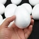 thumbnail image 3 of 2x 5/10/50 x huevo de espuma de poliestireno para manualidades de de Pascua que hacen proyecto de pintura de bricolaje BLESIY Modelado artesanal, 3 of 6