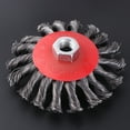 thumbnail image 3 of 2PCS Wire Wheel Brush Set Durable Professional Wire Wheels for Derusting Cleaning Polishing Use, 3 of 6