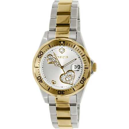 Invicta Women's Pro Diver 12287 Gold Stainless-Steel Swiss Quartz Fashion Watch