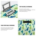 thumbnail image 3 of Yiaed Cute Dinosaur Blue Green Print Travel Luggage Cover Suitcase Protector Fits 18-32 Inch Luggage Wheel Covers Patterned Elastic Luggage Anti-scratch（No luggage）（No luggage）-, 3 of 5