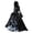 Black, variant on FASHOFT Halloween Dresses For Women Hooded Skeleton Wizard Sorceress Dress Cosplay Stage Performance Party Outfit Halloween Costumes L