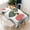 White-1, variant on Rectangular Tablecloth 60x84 Inch – Waterproof Polyester Printed Table Cover, Wrinkle Resistant, Washable for Kitchen & Dining, Tropical Jungle Theme