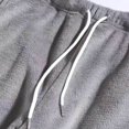 thumbnail image 5 of Men's Fleece Plush Loungewear Sets Bottoms Botton up Casual Jogging Gym Suit Jacket Gray L, 5 of 7