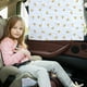 thumbnail image 1 of Cortina para ventanas de coche para niños y bebés | Parasol de tela ajustable con ventosas | Protección solar para ventanas traseras laterales de 50 x 70 cm, 1 of 7