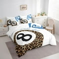 thumbnail image 3 of Homewish Laoperd Billiard Print 7-Piece Bedding Comforter Set,Ball Sport Gamer King Bedding Sets,Blue White Brown Bed Sheets For Girls Boys,Luxury Bedroom Decor Reversible, 3 of 8
