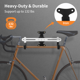 thumbnail image 5 of Colgador de montaje en pared para bicicletas, estante para almacenamiento de bicicletas, ganchos para bicicletas montados en la pared, portabicicletas de garaje, colgador de almacenamiento para bicicl, 5 of 8