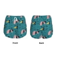 thumbnail image 5 of Picia Dachshund Dog Pattern Women's 2 in 1 Athletic Running Shorts High Waisted Workout Casual Gym Sweat Shorts with Comfy Liner Zipper Pockets-XX-Large, 5 of 9