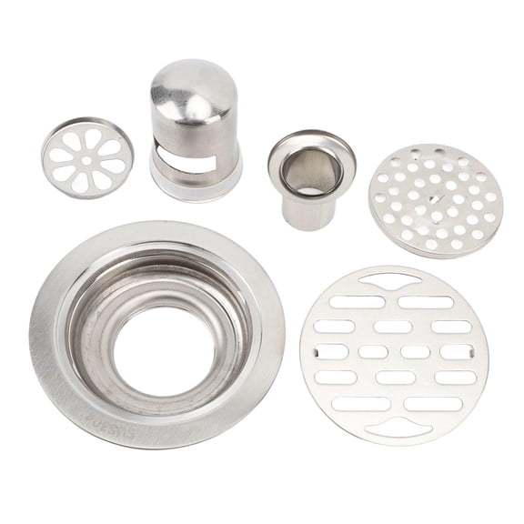 BIMZUC 3.94" Stainless Steel Odor‑Proof Bathroom Floor Drain – Non‑Slip, Easy‑Disassembly, 10 cm Round Shower Drain