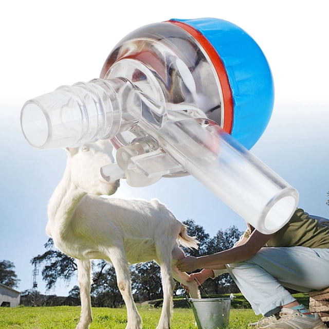 Collecteur de Traite de Chèvre, Non - Simple à Utiliser Robuste et Disponible Machine à Traire de Chèvre de Remplacement, pour Collecte de Lait à la Ferme Chariot Mobile