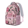thumbnail image 3 of Summer Tropical Floral Backpack - Stylish Lightweight Daypack for Commuters, 3 of 5