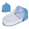 thumbnail image 1 of Cuna portátil y versátil para bebé, nido plegable con mosquitera para las cuatro estaciones, bolsa multifuncional para mamá Fivean unisex, 1 of 1