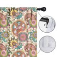 thumbnail image 4 of Blackout Kids Curtains,Boho Bohemia Flower Childrens Insulated Curtains Set Of 2,Bedroom Essentials,Toddler Room Decor 42"x54"(106x137cm), 4 of 4