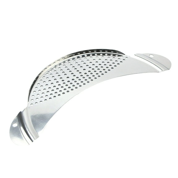 OFFIGAM Stainless Steel Kitchen Pot Strainer with Handles for Easy Draining and Efficient Food Straining