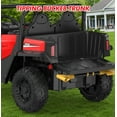 thumbnail image 4 of AKDSteel 24V Electric Ride-On Dump Truck for Kids, 2-Seater 4WD with Remote Control, Electric Dump Bed & Shovel, LED Lights, Music Player, Max Speed 5MPH, 4 of 8