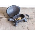 thumbnail image 2 of Creative Co-op Secret Garden Decorative Cast Iron Tortoise Box, 2 of 5