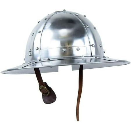 Medieval Kettle Helm - 18 Gauge Steel