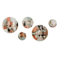 thumbnail image 2 of Designart "Expressions of Modernism VI" Modern Midcentury Metal Wall Art Set of 5 Piece, 2 of 5