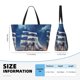 thumbnail image 4 of Disketp Moonlit Night Sea Sailboat Bolsa de Playa de Gran Capacidad, Bolso Impermeable y a Prueba de Arena para Mujer, Ideal para Playa, Piscina y Natación, 4 of 7