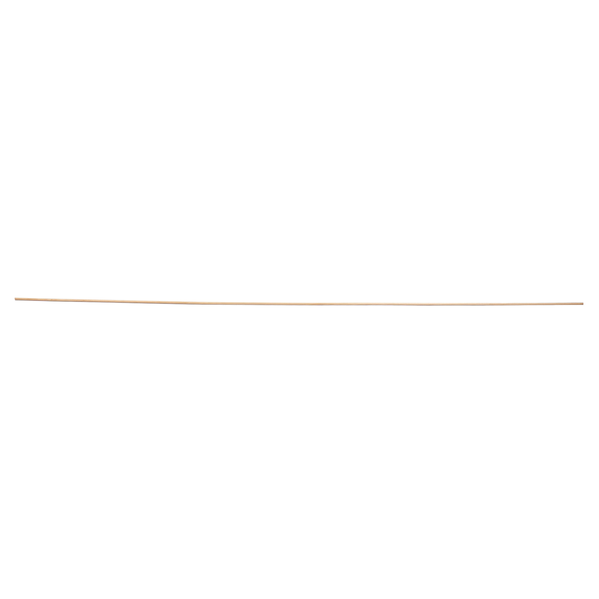 Hello Hobby Wood Dowel, 36” Long, 1/8-inch Diameter, Red Ends