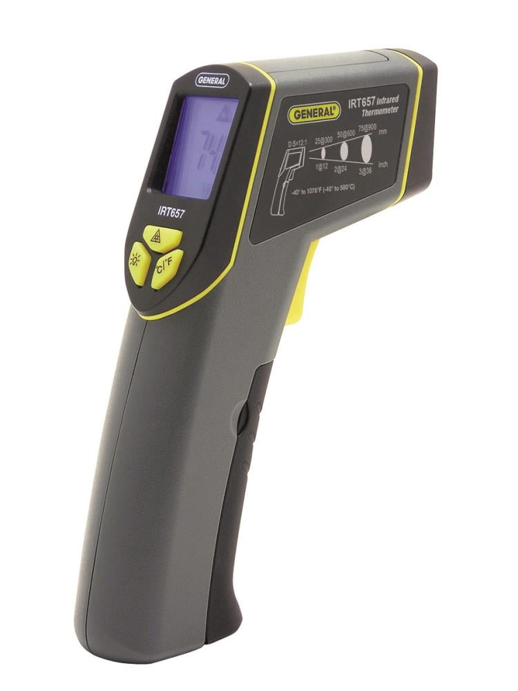 General ToolsIRT657 121 WideRange Infrared Thermometer with Star