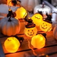 thumbnail image 4 of 9.8 FT 20 LED Halloween Pumpkin String Lights, LED Pumpkin Lights, Holiday Lights for Outdoor Decor, 4 of 8